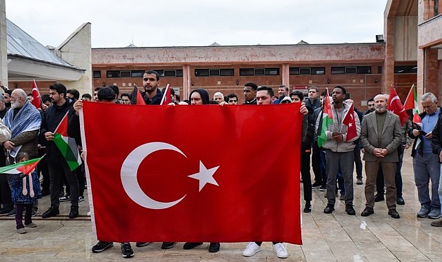 OMÜ'de Filistin'e destek programı