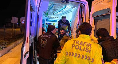 Önce kaza yaptılar, sonra ortalığı karıştırdılar