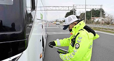 Ordu'da bir haftada 17 bine yakın araç ve sürücü denetlendi