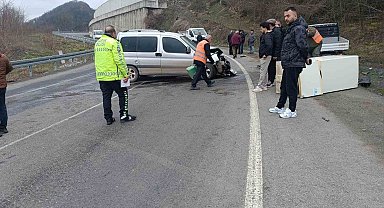 Ordu'da trafik kazası: 2 yaralı