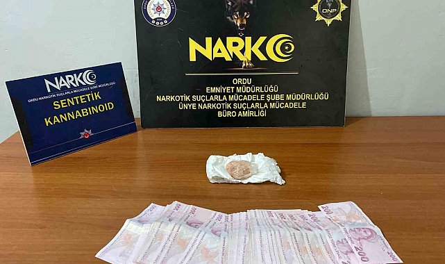 Ordu'da uyuşturucu operasyonlarında 3 tutuklama