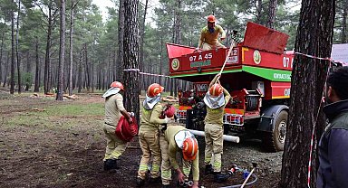 Ormancılar Antalya'da kıyasıya yarıştı