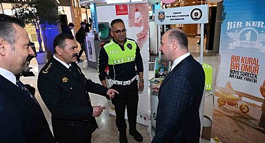 Osmaniye'de Polis Haftası'nda emniyetten bilgilendirme standı