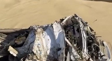 Osmaniye'de selde kaybolan minibüs bulundu, geriye hurda kaldı