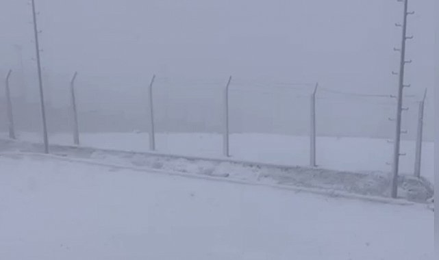 Osmaniye'de yüksek kesimlere kar yağdı