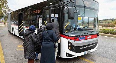 Otobüs ve tramvayda yoğunluk arttı: Günlük yolcu sayısı 200 bine dayandı