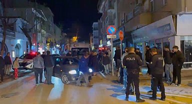 Otomobil ile motosiklet çarpıştı: 1 yaralı