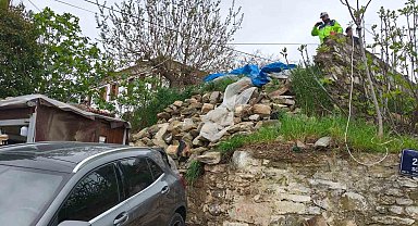 Otomobil tezgahın üzerine uçtu: 1 yaralı