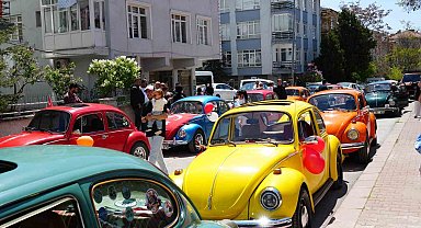 Özel çocuklar, tosbağa arabalarla konvoy yaptı