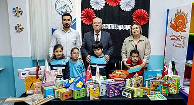 Özel eğitim öğrencilerine malzeme desteği