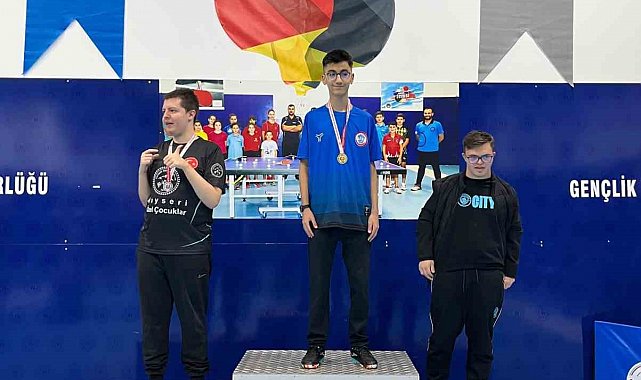 Özel sporcudan il şampiyonluğu