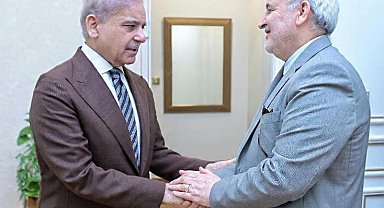 Pakistan Başbakanı Şerif, İranlı Büyükelçi Moghadam'ı kabul etti