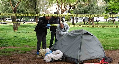 Parka kurduğu çadırda yaşayan adam ölü bulundu