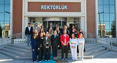 Pazaryeri MYO öğrencileri BŞEÜ kampüsünü ziyaret etti