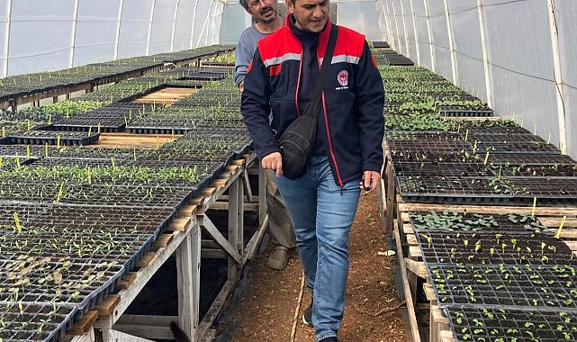 Pınarhisar'da üreticilere teknik destek