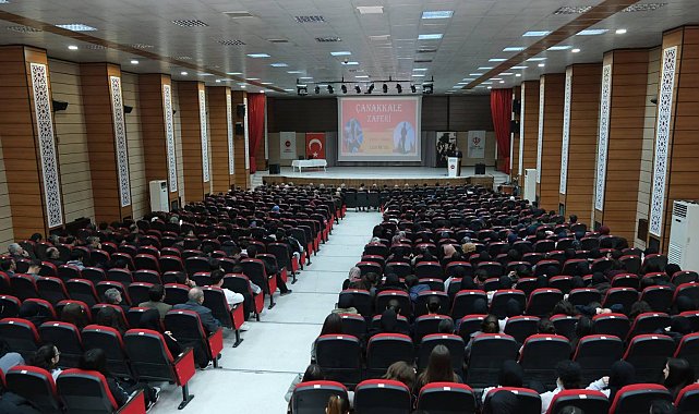 "Akif'in Diliyle Çanakkale" konulu konferans düzenlendi