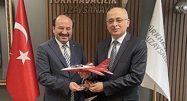 Rektör Çakmak'tan TUSAŞ'a ziyaret