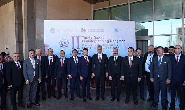 Rektör Hacımüftüoğlu, 2'nci Türk dili konuşan devletler onkologlar kongresine katıldı