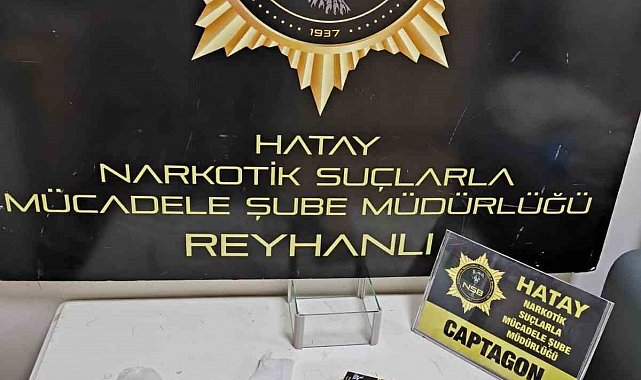 Reyhanlı'da 315 adet Captagon hap ele geçirildi