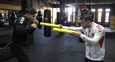 Rize'nin demir yumruğu Rize'de gerçekleşecek şampiyonaya hazırlanıyor