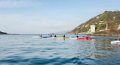 Rize'nin kanocuları Bahar Kupası yolunda