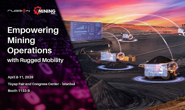 RuggON, Madencilik Türkiye 2026'da ürün ve çözümlerini sergileyecek