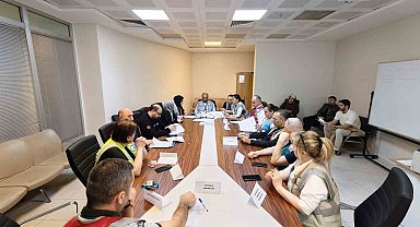 Sağlık ekipleri Düzce' de masa başı tatbikatı yaptı