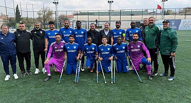 Şahinbey Ampute'den net skor 1-0