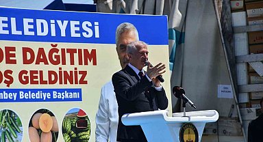 Şahinbeyli çiftçilere sertifikalı fide desteği