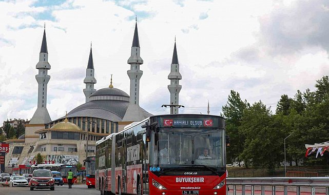 Sakarya'da metrobüs için ücretsiz test dönemi sona eriyor