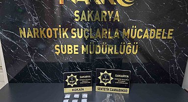 Sakarya'da uyuşturucu taciri polise yakalandı