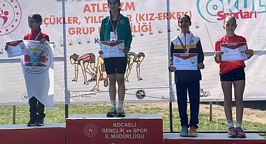 Sakaryalı atletler Bursa ve Kocaeli'den derecelerle döndü