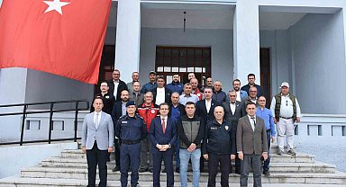 Salihli'de gönüllülere orman yangını eğitimi