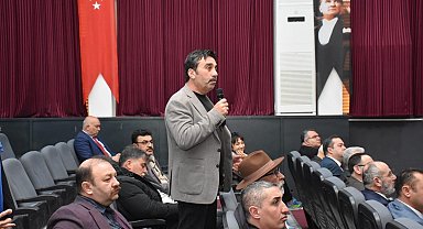 Salihli'de muhtarlar toplantısı yapıldı