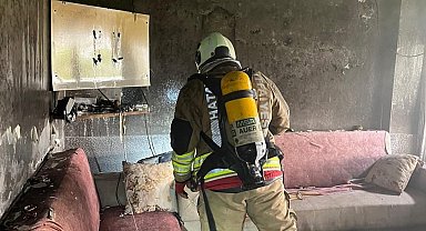 Samadağ'da ev yangını