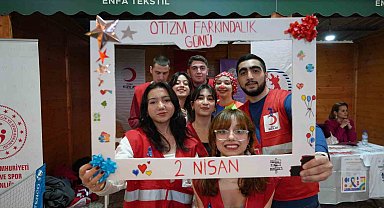 Samsun'da farkındalık günü coşkuya dönüştü