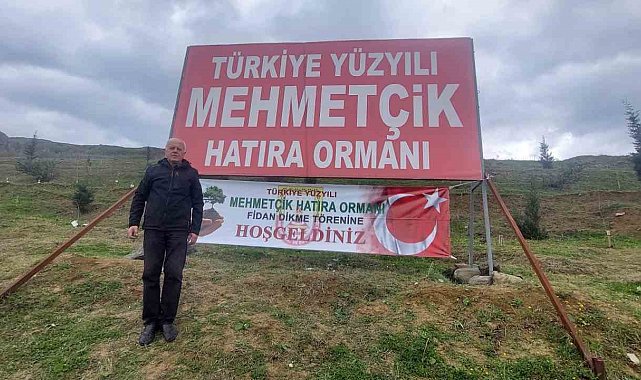 Samsun'da Mehmetçik Hatıra Ormanı'na fidan dikildi