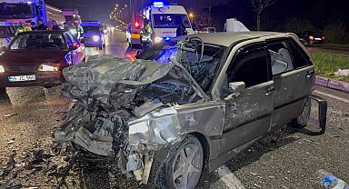 Samsun'da zincirleme trafik kazası: 6 yaralı