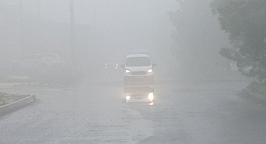 Şanlıurfa'da yoğun sis etkili oldu