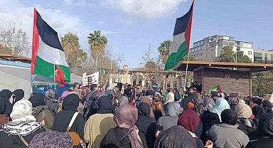 Şanlıurfalı kadınlardan İsrail'in idam yasasına tepki