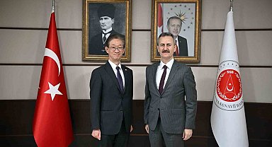 Savunma Sanayii Başkanı Görgün, Japonya'nın Ankara Büyükelçisi Tamura ile görüştü