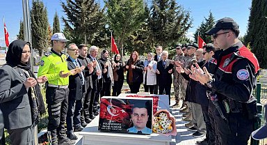 Şehit polis memurları dualarla anıldı