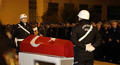 Şehit polis memuru Seçkin Yalçın, memleketi Elazığ'da törenle karşılandı