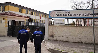 Şehitkamil'de okul çevrelerinde güvenlik seferberliği