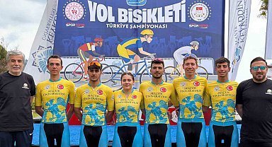 Selçuk Üniversitesi, yol bisikletinde Türkiye Şampiyonu oldu