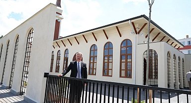 Selçuklu mahallesinin butik Hayrat Cami'si tamamlandı
