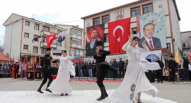 Şenkaya'da kurtuluş coşkusu