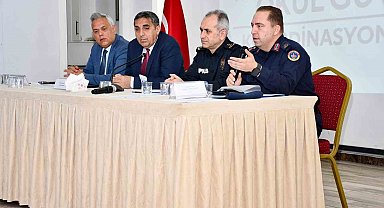 Silifke'de okul güvenliği koordinasyon toplantısı yapıldı