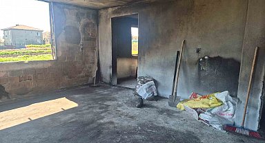 Silivri Kadıköy'de yangın: 6 kişi son anda kurtuldu