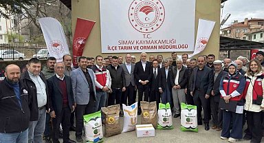 Simav'da çiftçilere yüzde 75 hibeli tohum desteği